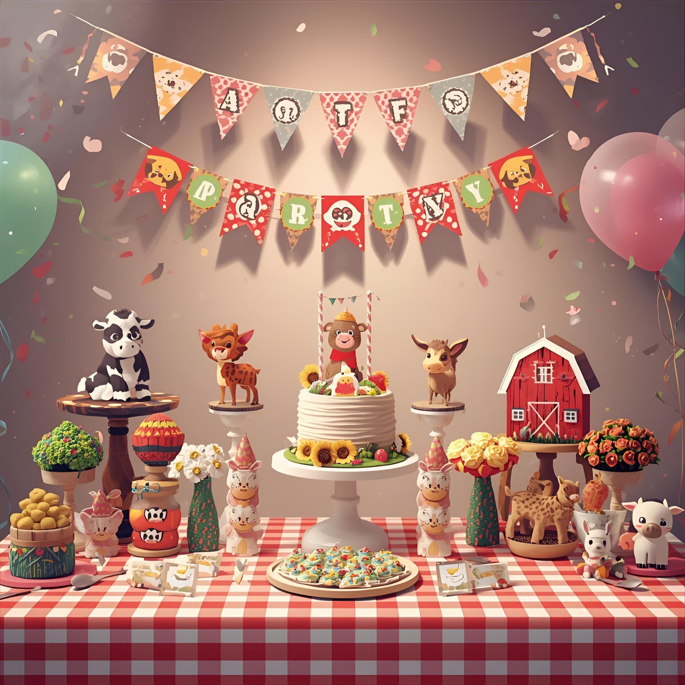 Enchanted garden themed table with greenery